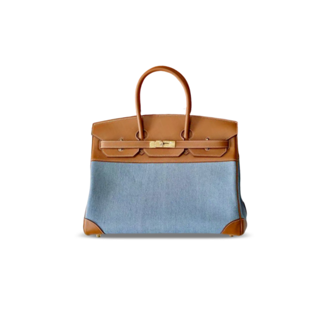 h**me5 master birkin 30 De*1m and barenia leather gold hardware (30*22*16cm)